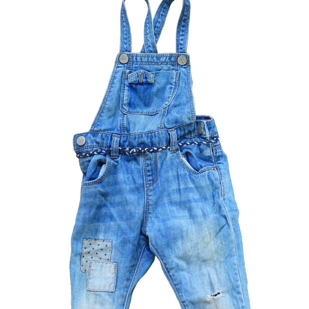 Zara Kids Jean Overalls